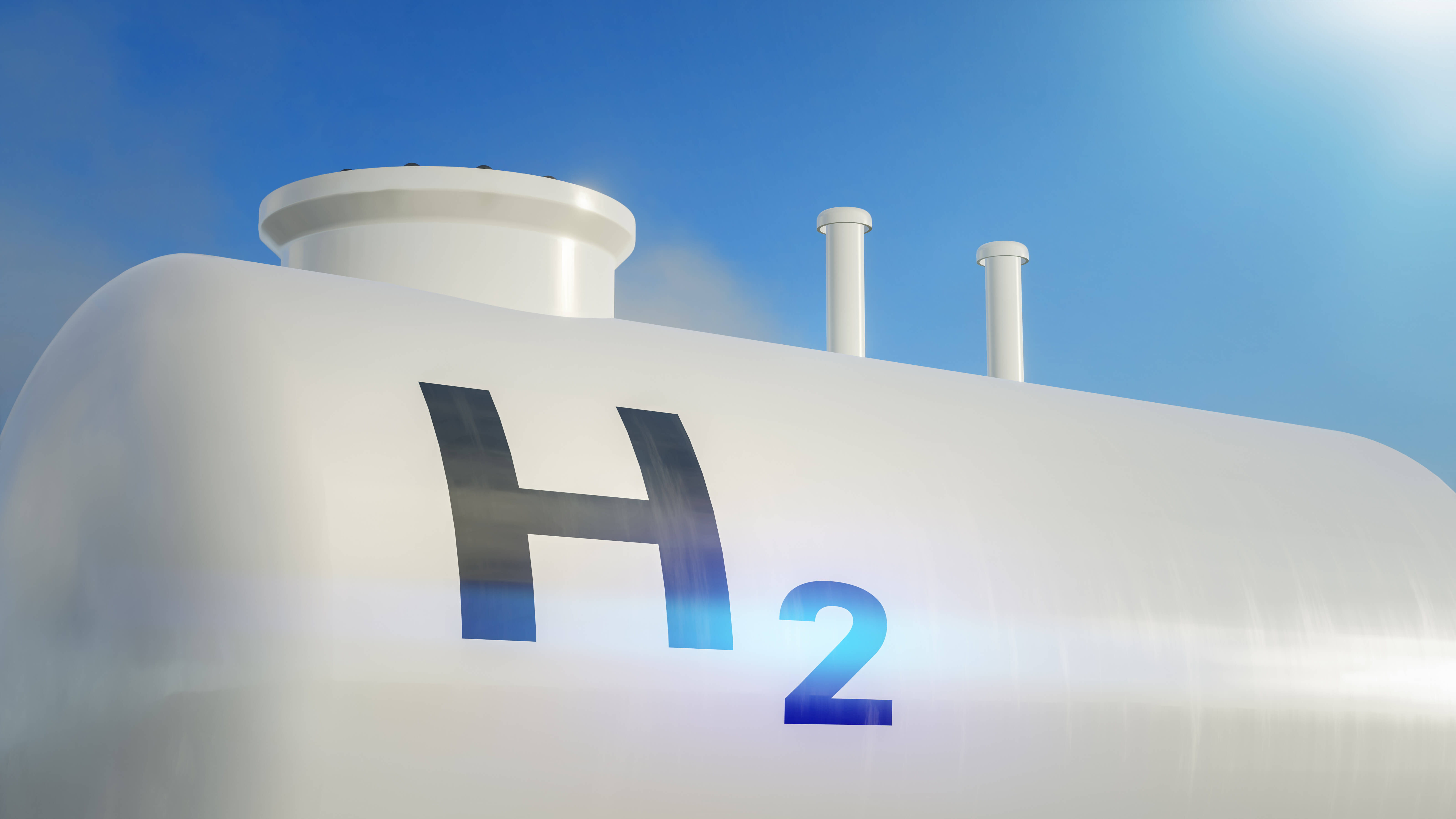 green hydrogen storage tank