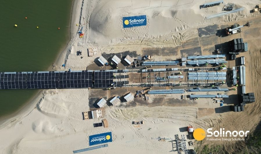 Sand extraction installation