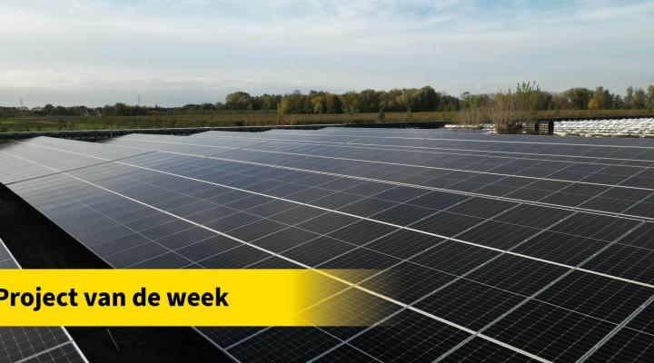 Project of the week | Zonnepark Geertjesgolf of Solinoor: 100 percent local consumption in grid congested area